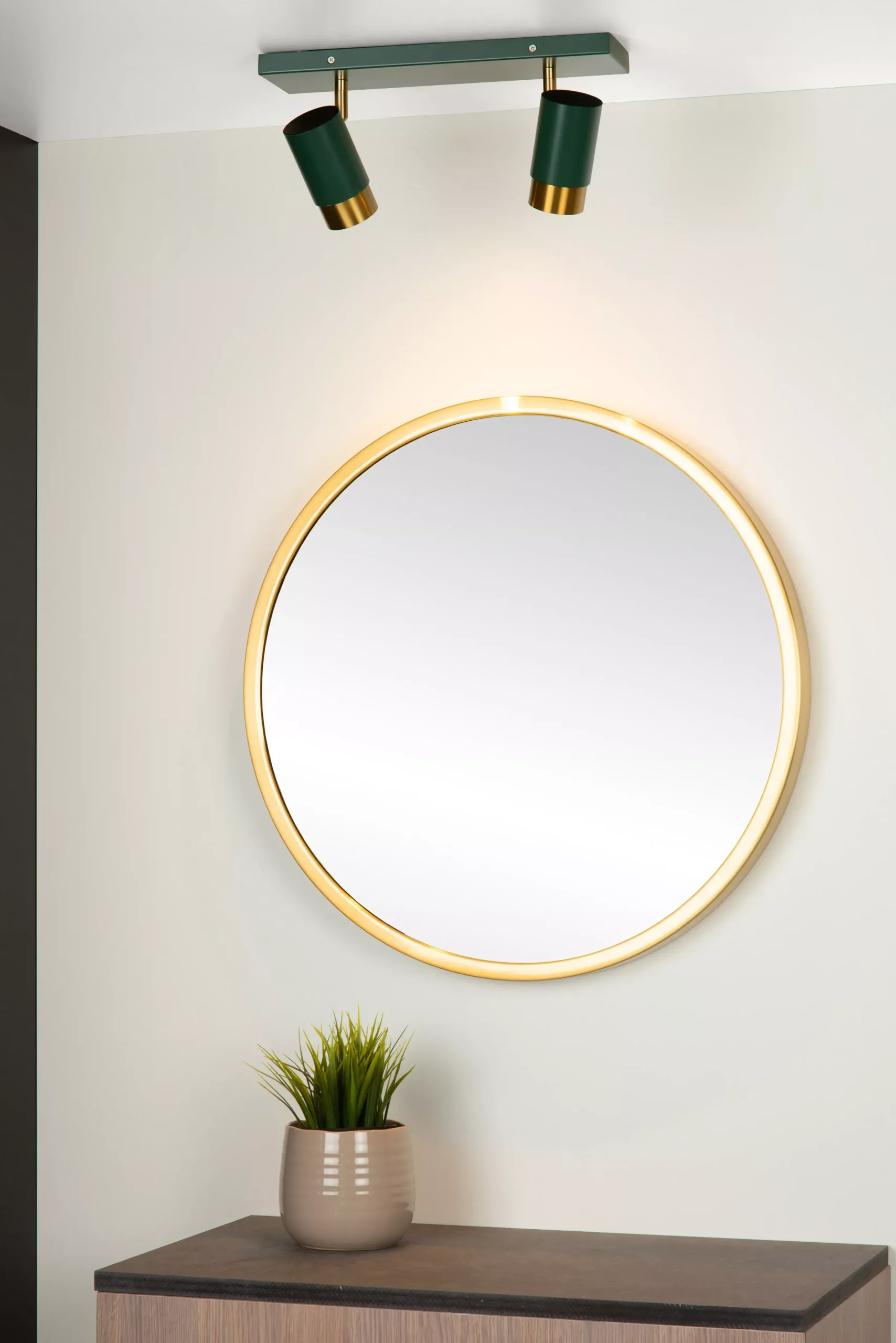 FLORIS - Plafondspot - 2xGU10 - Groen*Lucide Discount