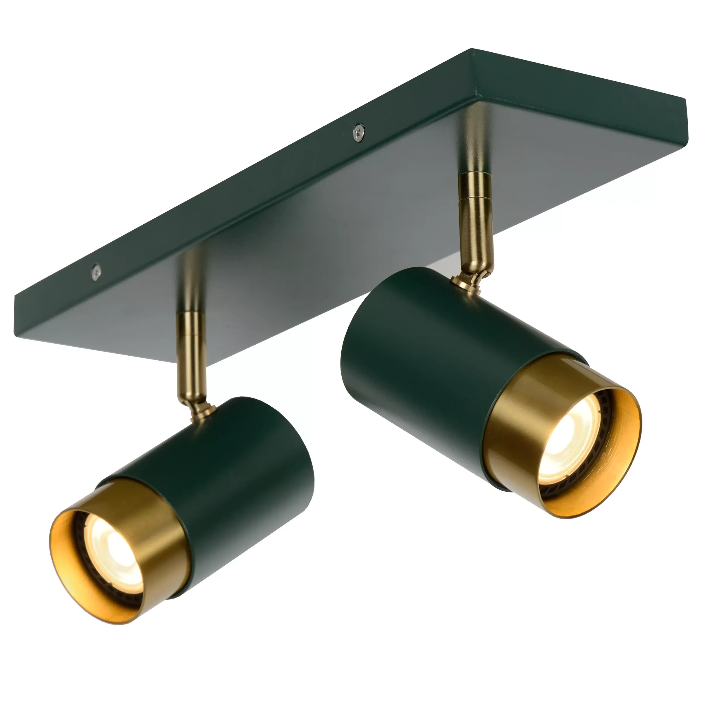 FLORIS - Plafondspot - 2xGU10 - Groen*Lucide Discount