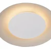 FOSKAL - Plafonnière - Ø 21,5 cm - LED - 1x6W 2700K - Wit*Lucide New