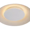 FOSKAL - Plafonnière - Ø 34,5 cm - LED - 1x12W 2700K - Wit*Lucide Flash Sale