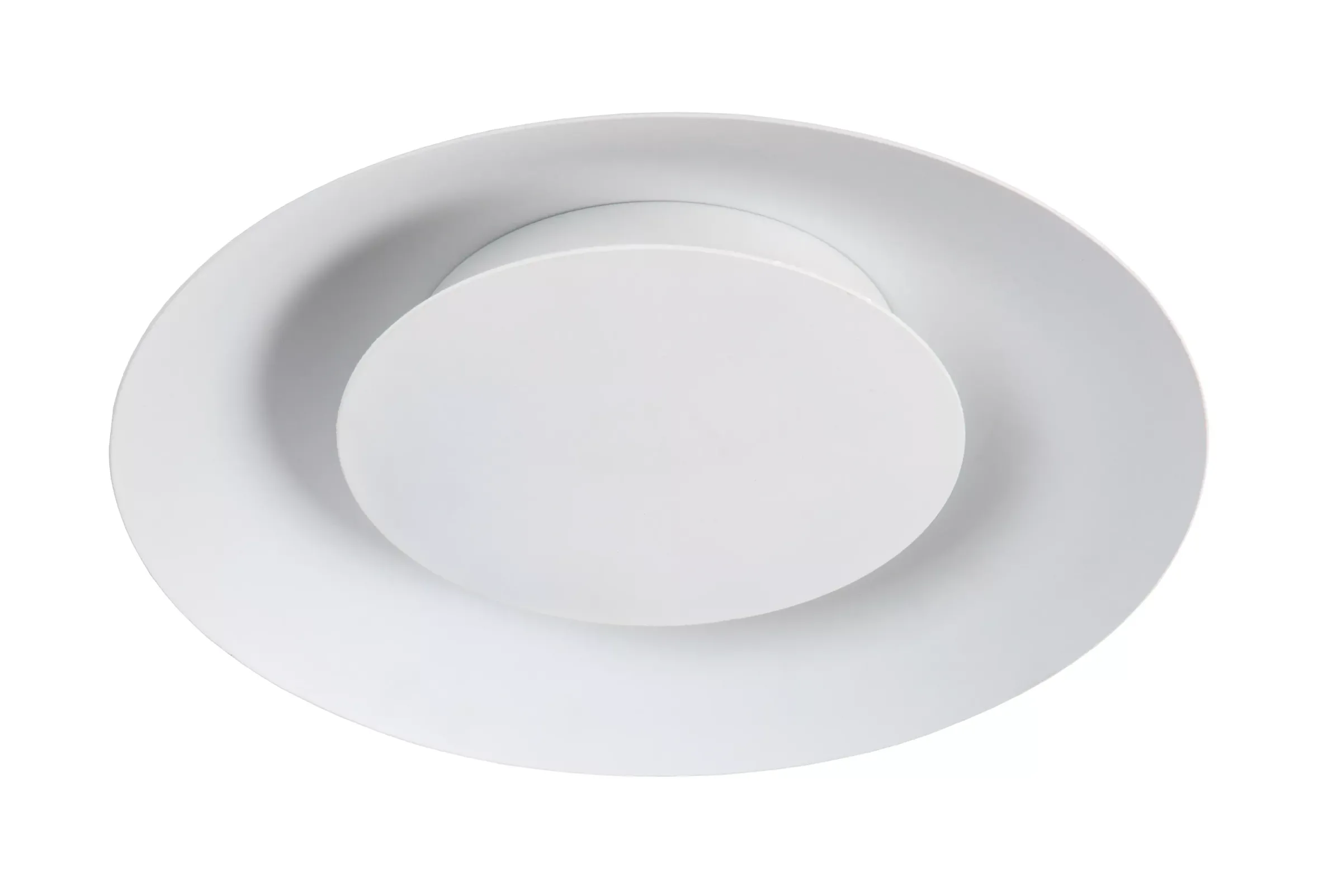 FOSKAL - Plafonnière - Ø 34,5 cm - LED - 1x12W 2700K - Wit*Lucide Flash Sale