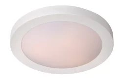 FRESH - Plafonnière Badkamer - Ø 27 cm - 1xE27 - IP44 - Wit*Lucide Sale