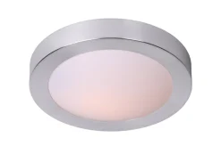 FRESH - Plafonnière Badkamer - Ø 35 cm - 2xE27 - IP44 - Mat chroom*Lucide Cheap