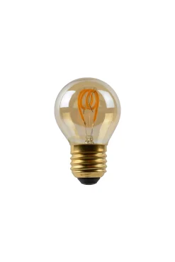 G45 - Filament lamp - Ø 4,5 cm - LED Dimb. - E27 - 1x3W 2200K - Amber*Lucide Best