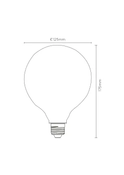 G125 - Filament lamp - Ø 12,5 cm - LED 3 StepDim - E27 - 1x8W 2700K - Opaal*Lucide Sale