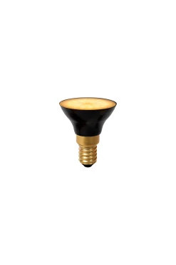 G45 - Led lamp - Ø 4,3 cm - LED 3 StepDim - E14 - 1x5W 2700K - Zwart*Lucide Fashion