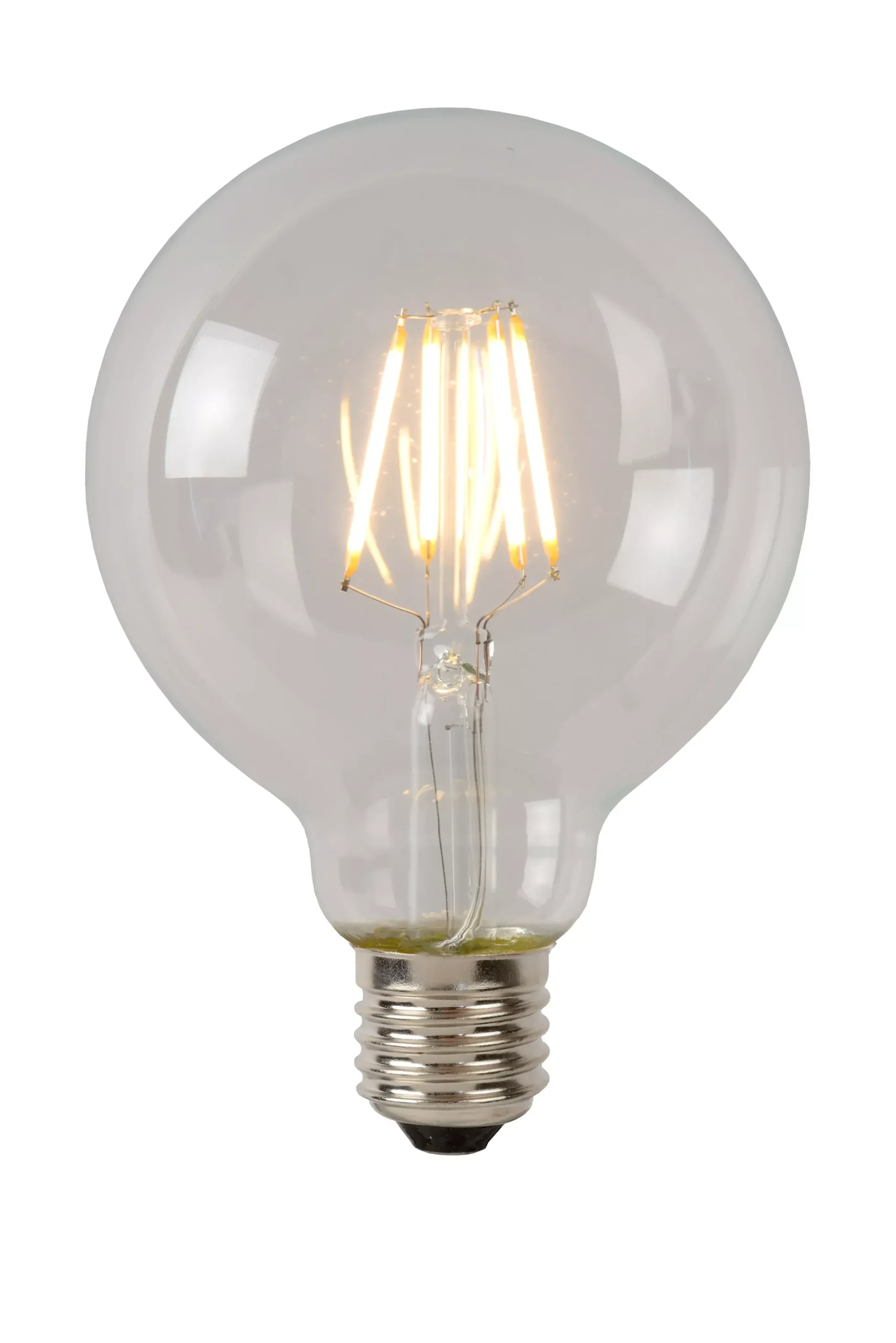 G80 Class B - Filament lamp - Ø 8 cm - LED Dimb. - E27 - 1x7W 2700K - Transparant*Lucide Flash Sale