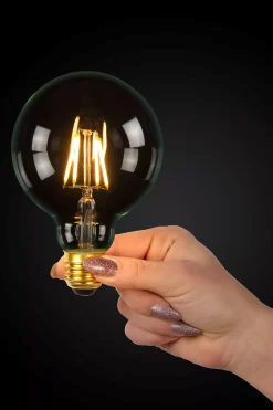 G95 Class B - Filament lamp - Ø 9,5 cm - LED Dimb. - E27 - 1x7W 2700K - Transparant*Lucide Store