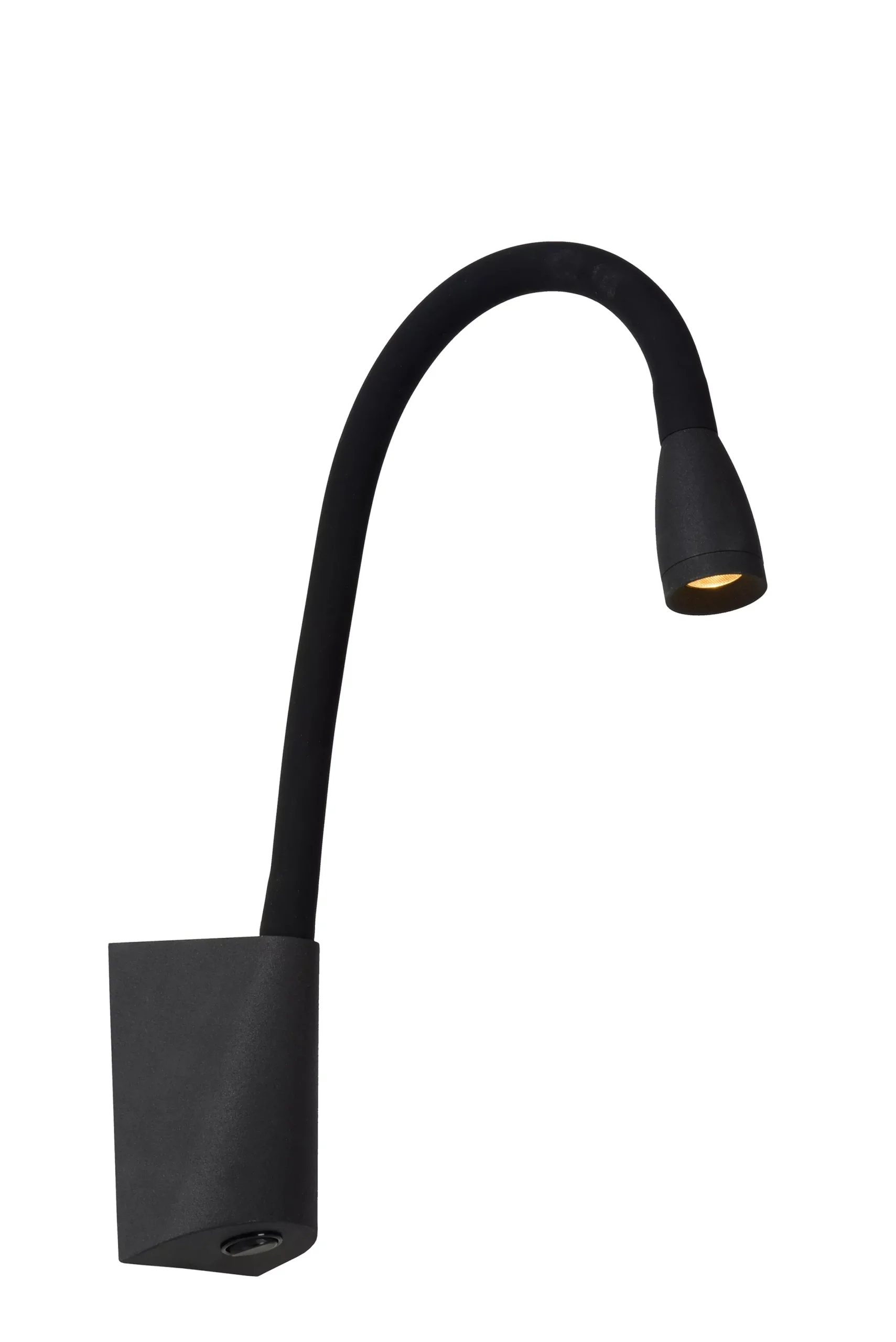 GALEN-LED - Bedlamp / Wandlamp - LED - 1x3W 3000K - Zwart*Lucide New