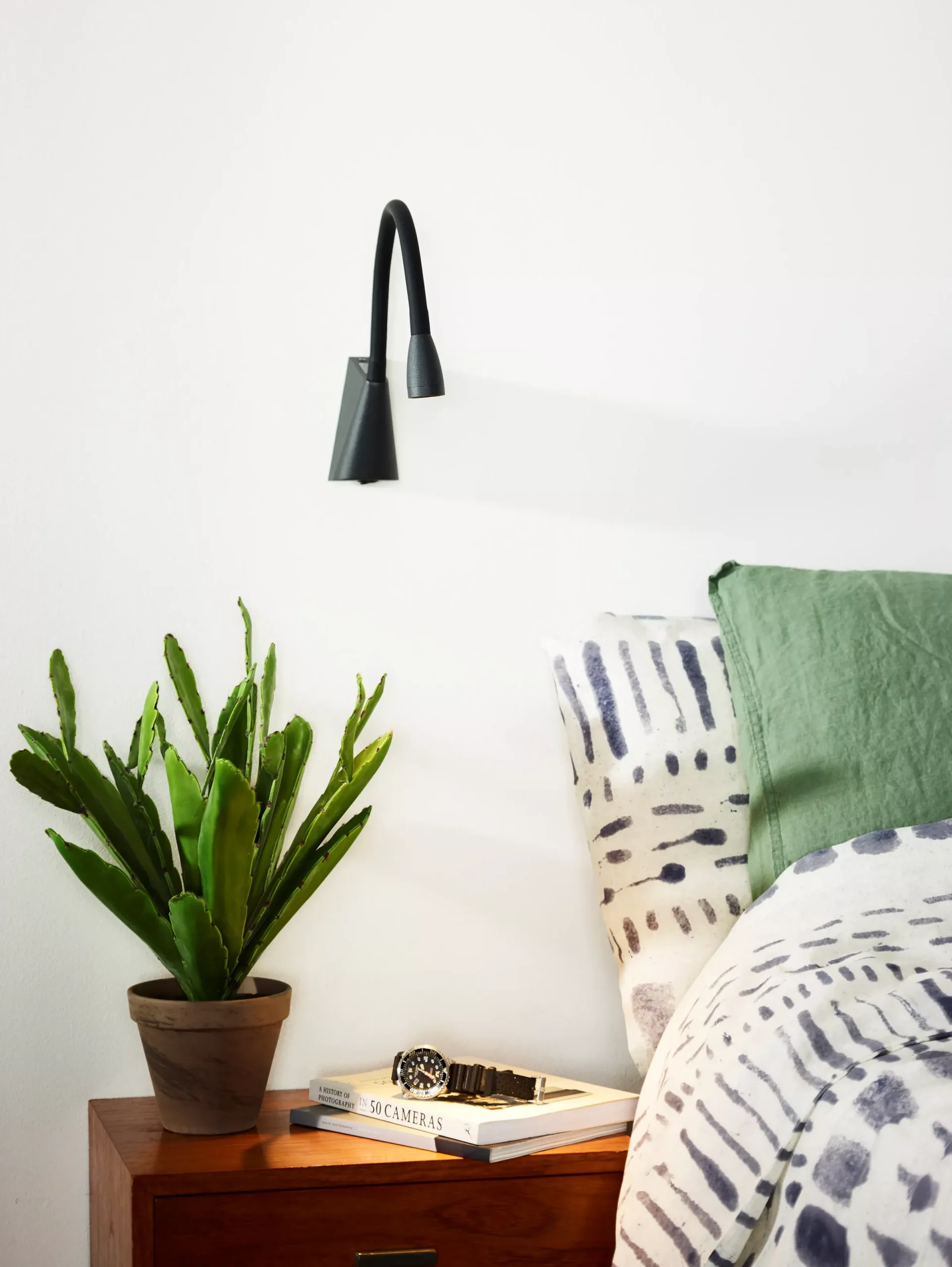 GALEN-LED - Bedlamp / Wandlamp - LED - 1x3W 3000K - Zwart*Lucide New
