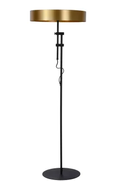 GIADA - Vloerlamp - Ø 45 cm - 2xE27 - Mat Goud / Messing*Lucide Best
