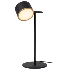 GIAN - Tafellamp - LED Dimb. - 1x9W 2700K - Zwart*Lucide Store