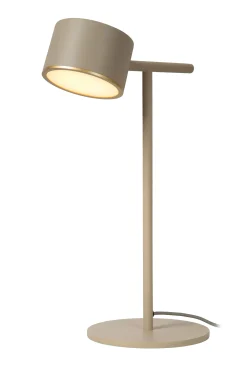 GIAN - Tafellamp - LED Dimb. - 1x9W 2700K - Taupe*Lucide Best