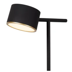 GIAN - Vloerlamp - LED Dimb. - 1x9W 2700K - Zwart*Lucide New