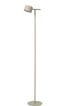 GIAN - Vloerlamp - LED Dimb. - 1x9W 2700K - Taupe*Lucide Online