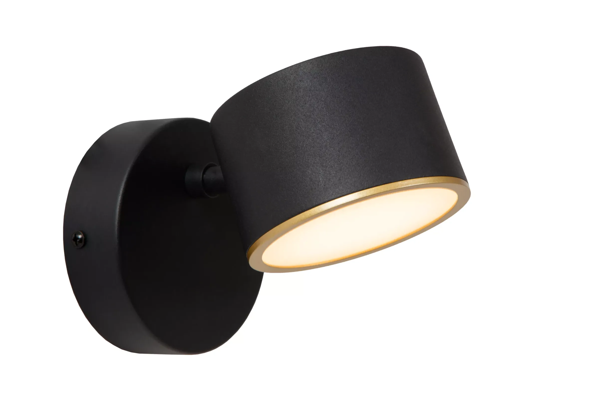 GIAN - Wandlamp - LED Dimb. - Zwart*Lucide Shop