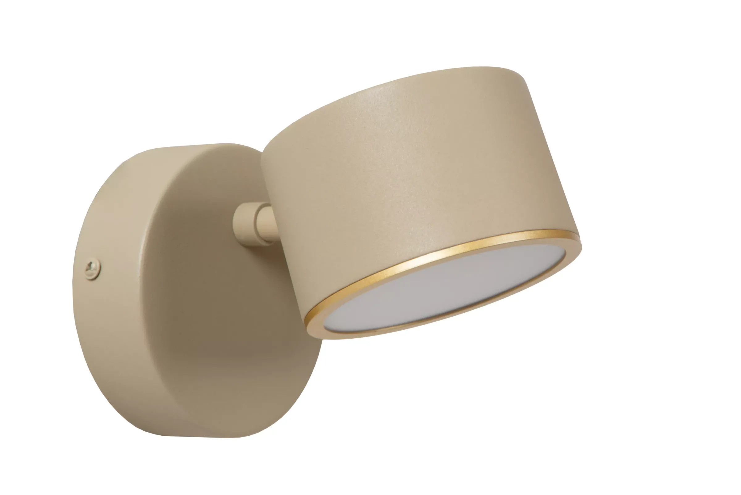 GIAN - Wandlamp - LED Dimb. - Taupe*Lucide Fashion
