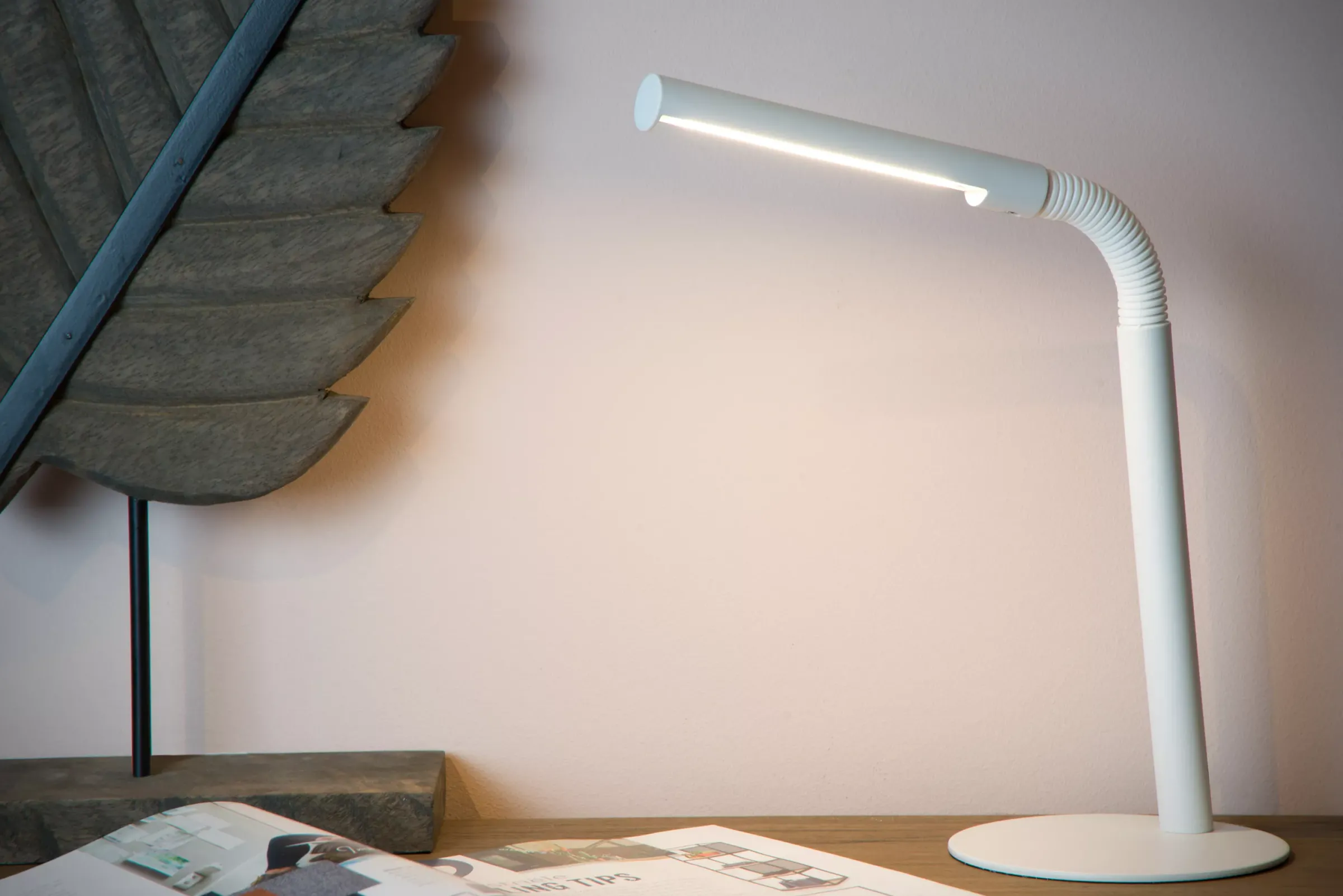 GILLY - Bureaulamp - LED - 1x5W 2700K - Wit*Lucide Store