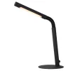 GILLY - Oplaadbare Bureaulamp - Accu/Batterij - LED Dimb. - 1x3W 2700K - Zwart*Lucide Cheap