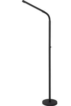 GILLY - Oplaadbare Leeslamp - Accu/Batterij - LED Dimb. - 1x6W 2700K - Zwart*Lucide Shop