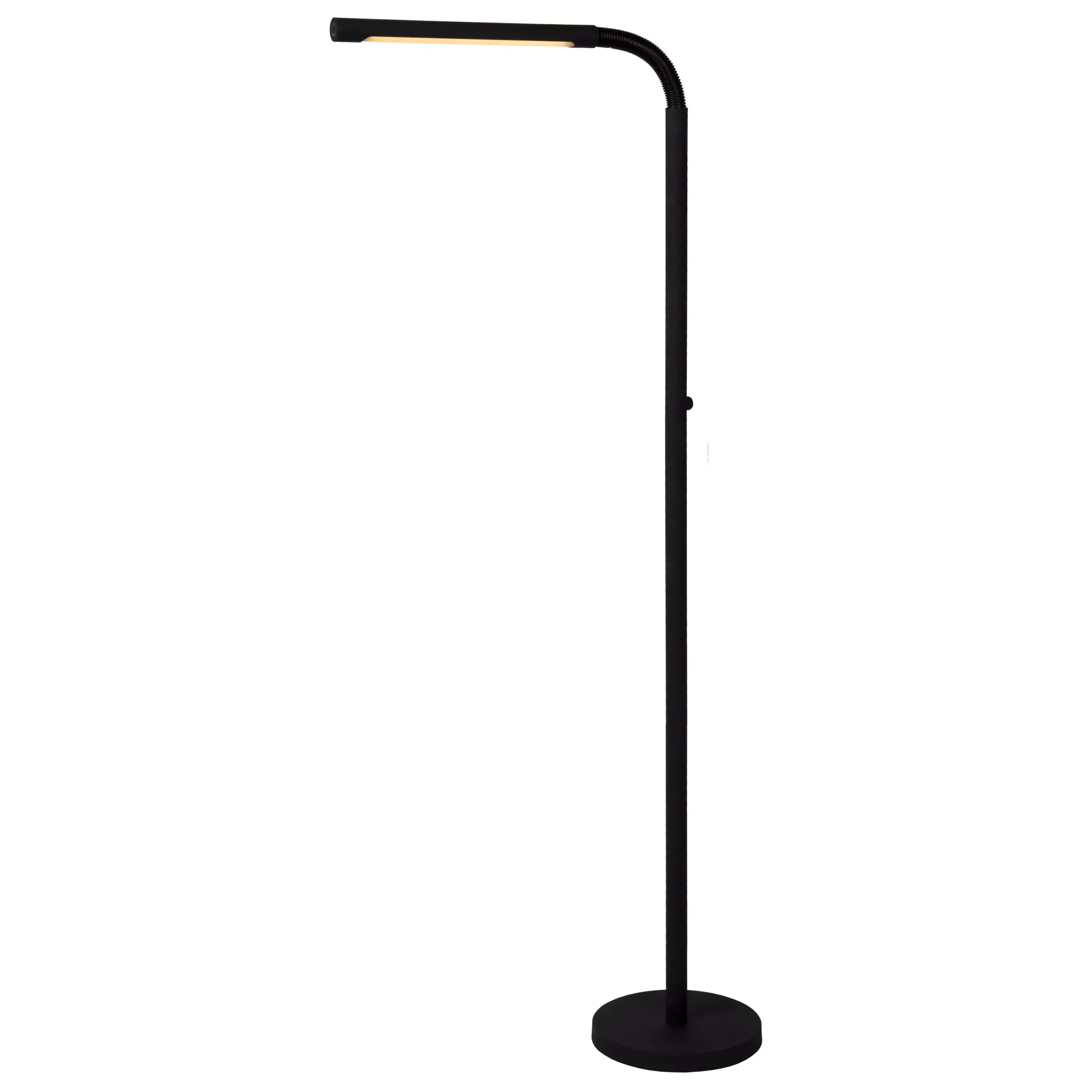 GILLY - Oplaadbare Leeslamp - Accu/Batterij - LED Dimb. - 1x6W 2700K - Zwart*Lucide Shop