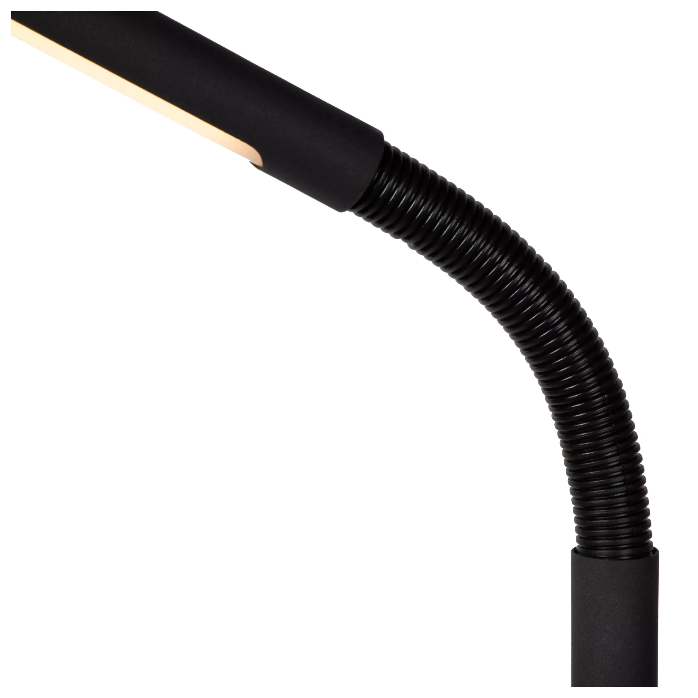 GILLY - Oplaadbare Leeslamp - Accu/Batterij - LED Dimb. - 1x6W 2700K - Zwart*Lucide Shop