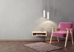 GIPSY - Hanglamp - Ø 7 cm - 1xGU10 - Wit*Lucide Discount