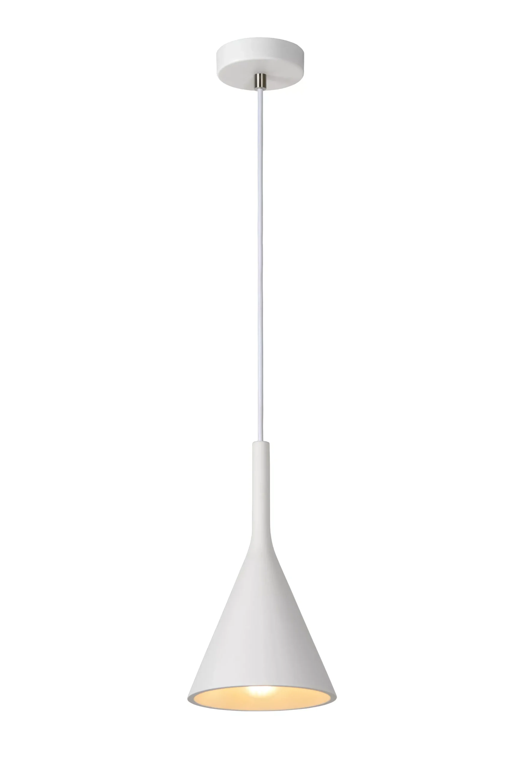 GIPSY - Hanglamp - Ø 16,5 cm - 1xE27 - Wit*Lucide Sale