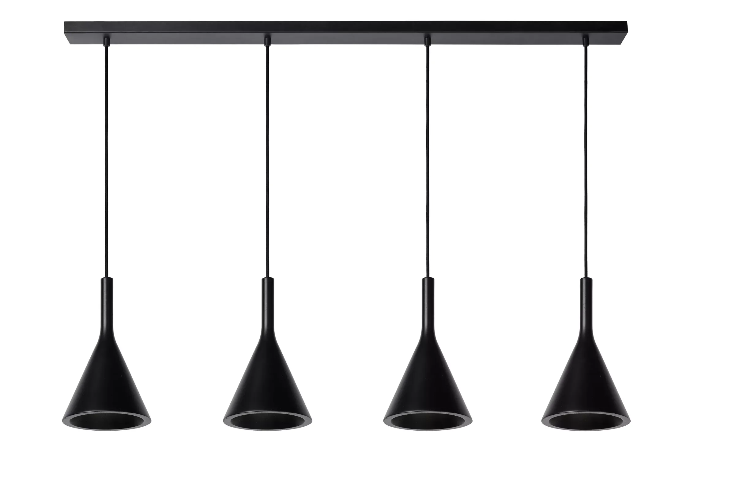 GIPSY - Hanglamp - 4xE27 - Zwart*Lucide Sale