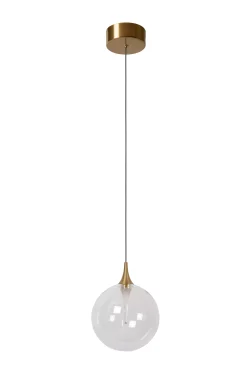 GISELA - Hanglamp - Ø 16 cm - LED - 1x5W 2700K - Transparant*Lucide Sale