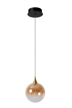 GISELA - Hanglamp - Ø 16 cm - LED - 1x5W 2700K - Amber*Lucide Best