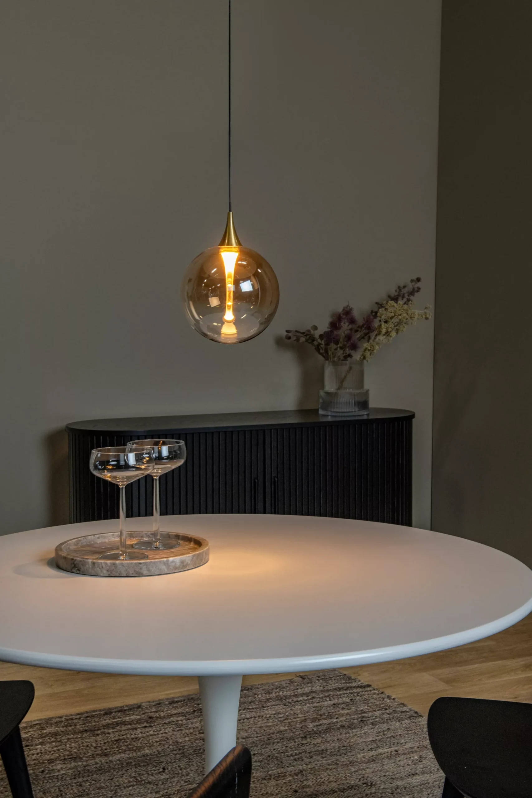 GISELA - Hanglamp - Ø 16 cm - LED - 1x5W 2700K - Amber*Lucide Best