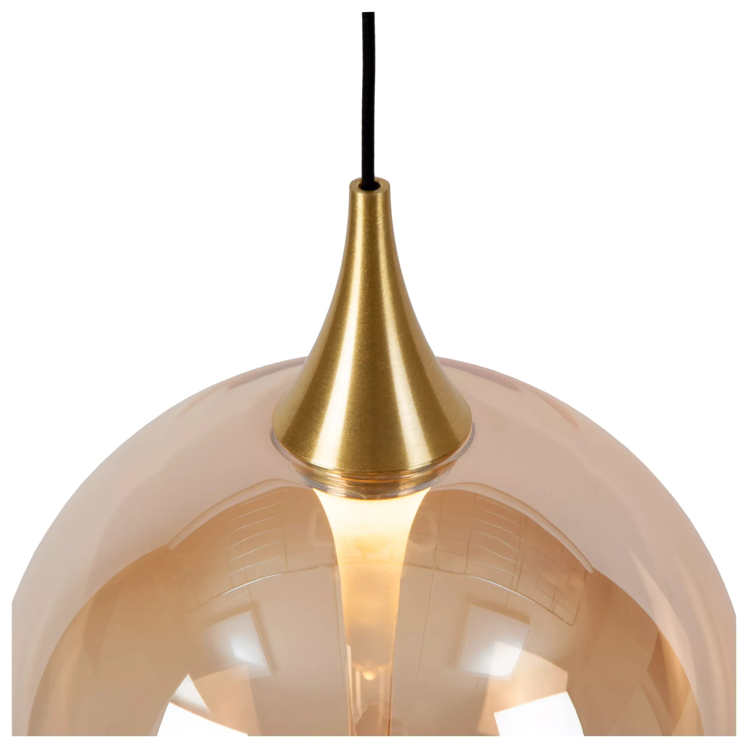 GISELA - Hanglamp - Ø 16 cm - LED - 1x5W 2700K - Amber*Lucide Best