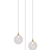 GISELA - Hanglamp - Ø 36 cm - LED Dimb. - 3x4,3W 2700K - Transparant*Lucide Best