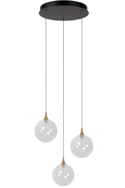 GISELA - Hanglamp - Ø 36 cm - LED Dimb. - 3x4,3W 2700K - Transparant*Lucide Best