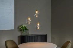 GISELA - Hanglamp - Ø 36 cm - LED Dimb. - 3x4,3W 2700K - Transparant*Lucide Best