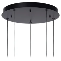 GISELA - Hanglamp - Ø 48 cm - LED Dimb. - 5x3,8W 2700K - Transparant*Lucide Fashion