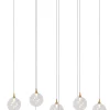 GISELA - Hanglamp - LED Dimb. - 8x3,9W 2700K - Transparant*Lucide Discount