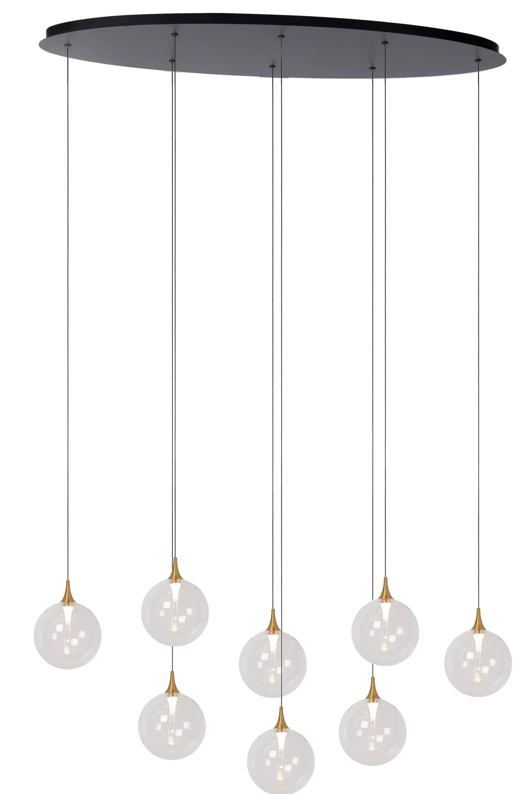 GISELA - Hanglamp - LED Dimb. - 8x3,9W 2700K - Transparant*Lucide Discount