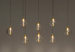 GISELA - Hanglamp - LED Dimb. - 8x3,9W 2700K - Transparant*Lucide Discount