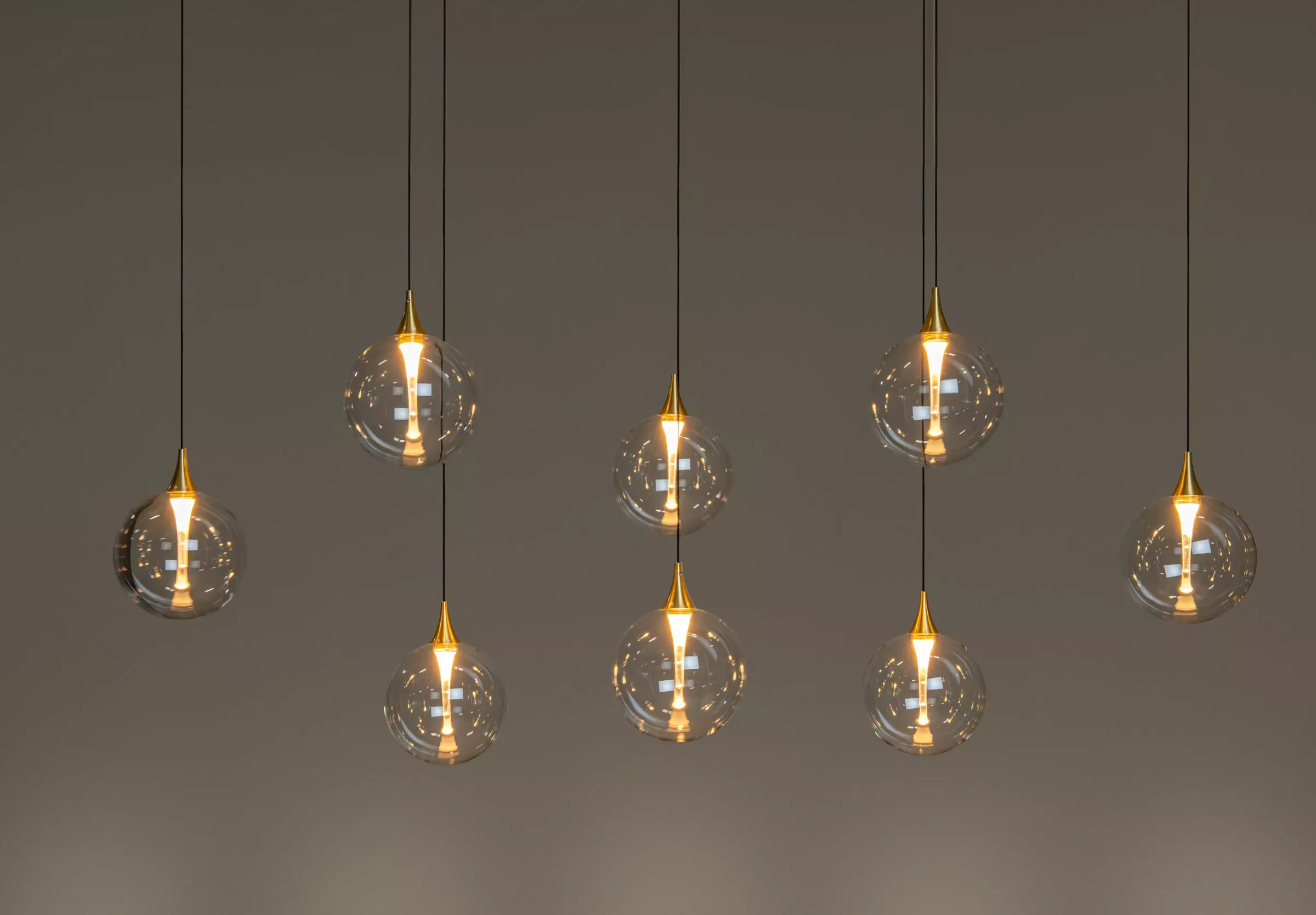 GISELA - Hanglamp - LED Dimb. - 8x3,9W 2700K - Transparant*Lucide Discount