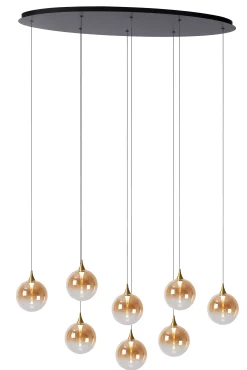 GISELA - Hanglamp - LED Dimb. - 8x3,9W 2700K - Amber*Lucide Cheap