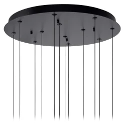 GISELA - Hanglamp - Ø 61 cm - LED Dimb. - 12x3,5W 2700K - Transparant*Lucide Hot