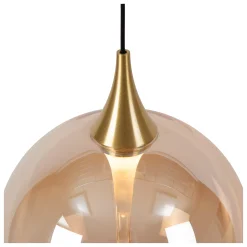 GISELA - Hanglamp - Ø 61 cm - LED Dimb. - 12x3,5W 2700K - Amber*Lucide Hot