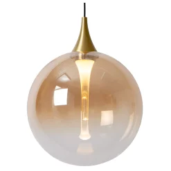GISELA - Hanglamp - Ø 61 cm - LED Dimb. - 12x3,5W 2700K - Amber*Lucide Hot