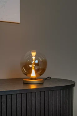 GISELA - Tafellamp - Ø 16 cm - LED Dimb. - 1x5W 2700K - Amber*Lucide Clearance