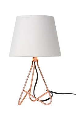 GITTA - Tafellamp - Ø 17 cm - 1xE14 - Koper*Lucide Fashion