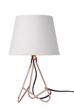 GITTA - Tafellamp - Ø 17 cm - 1xE14 - Koper*Lucide Fashion