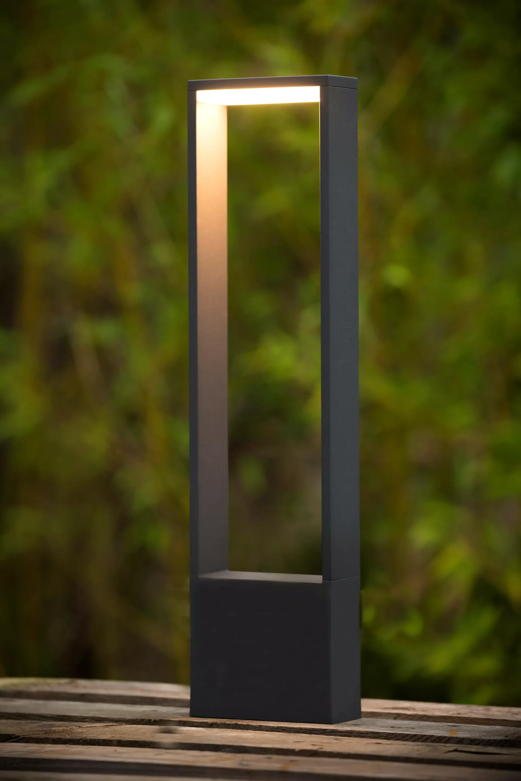 GOA - Sokkellamp - LED - 1x10W 3000K - IP54 - Antraciet*Lucide Best