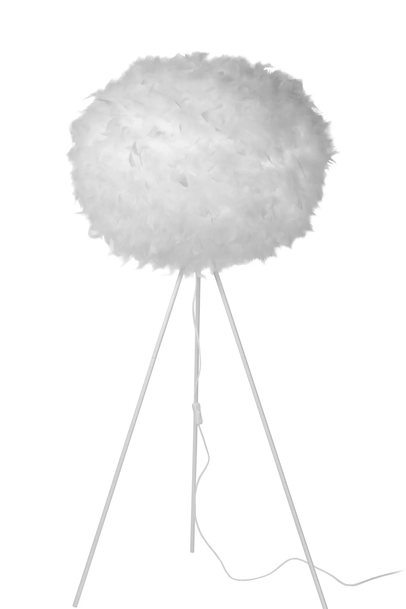 GOOSY SOFT - Vloerlamp - Ø 50 cm - 1xE27 - Wit*Lucide Discount